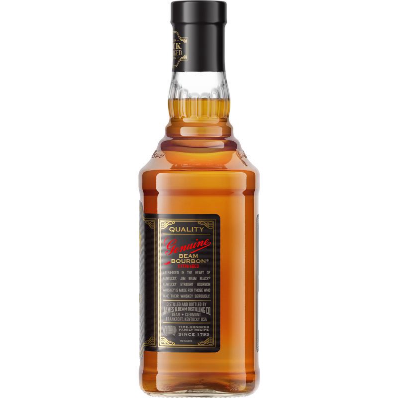 slide 3 of 7, Jim Beam Black Extra-Aged Kentucky Straight Bourbon Whiskey 750 ml, 750 ml