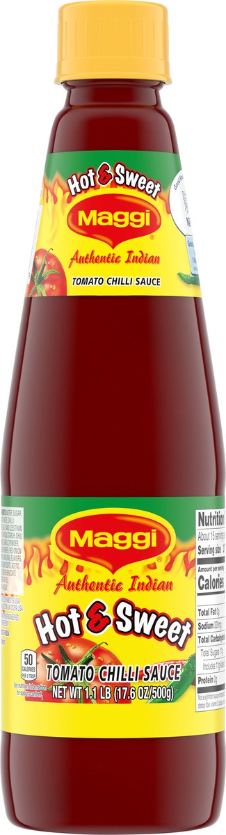 slide 6 of 9, Maggi Hot and Sweet Tomato Chili Sauce, 17.64 oz