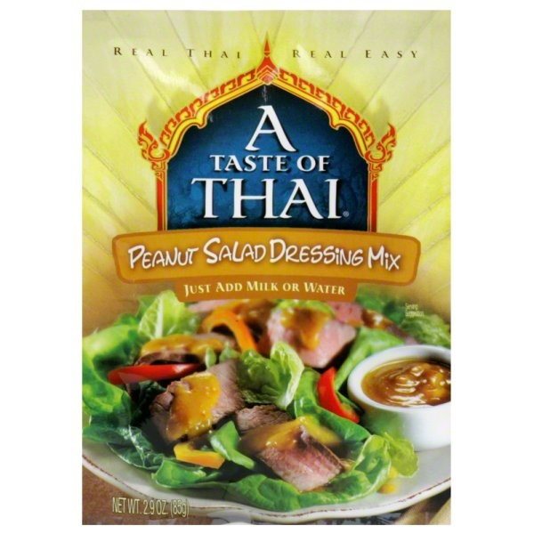 slide 1 of 1, A Taste of Thai Salad Dressing Mix, Peanut, 2.8 oz