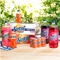 slide 8 of 21, Sunkist Strawberry Lemonade Soda 2 lt Bottle, 2 liter