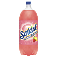 slide 12 of 21, Sunkist Strawberry Lemonade Soda 2 lt Bottle, 2 liter