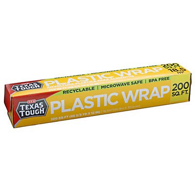slide 1 of 1, H-E-B Texas Tough Plastic Wrap, 200 sq ft