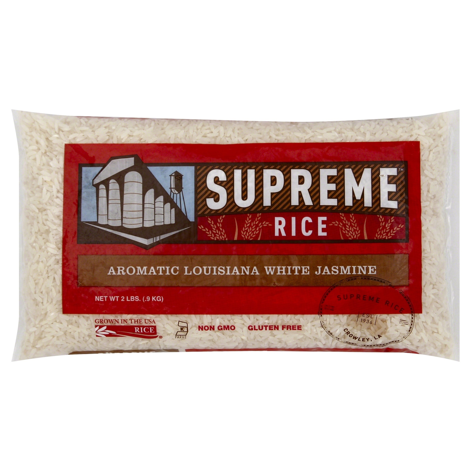 slide 1 of 5, Supreme Aromatic Louisiana White Jasmine Rice, 2 lb