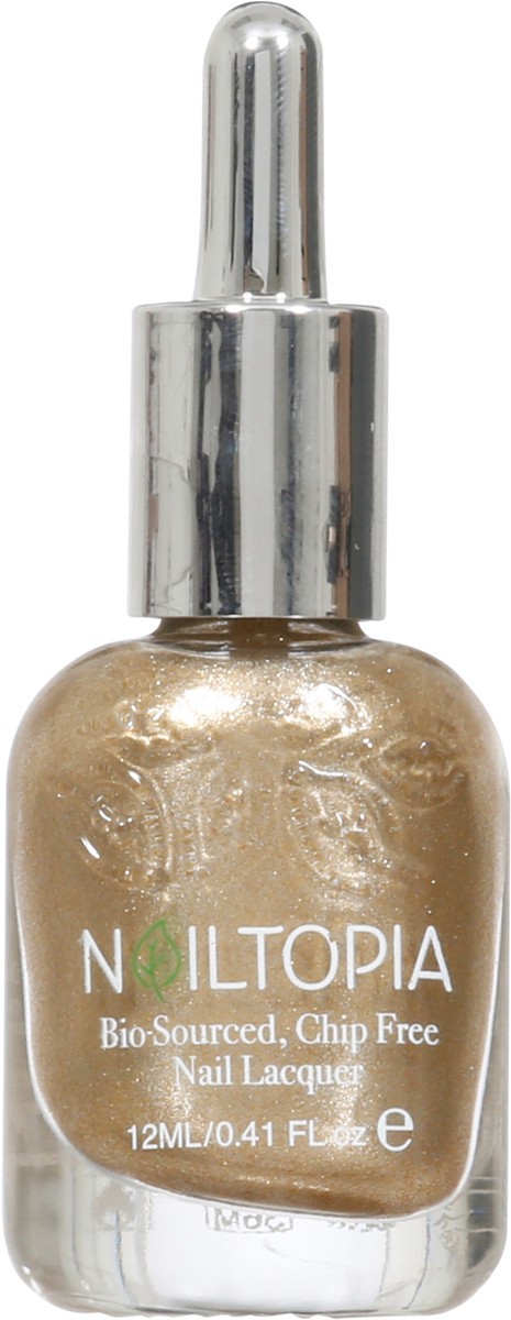 slide 9 of 12, Nailtopia Liquid Gold Nail Lacquer 0.41 fl oz, 1 ct