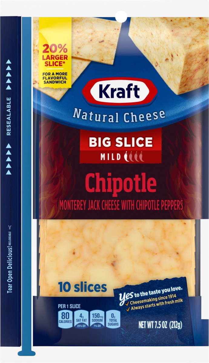 slide 3 of 13, Kraft Cheese, 7.5 oz