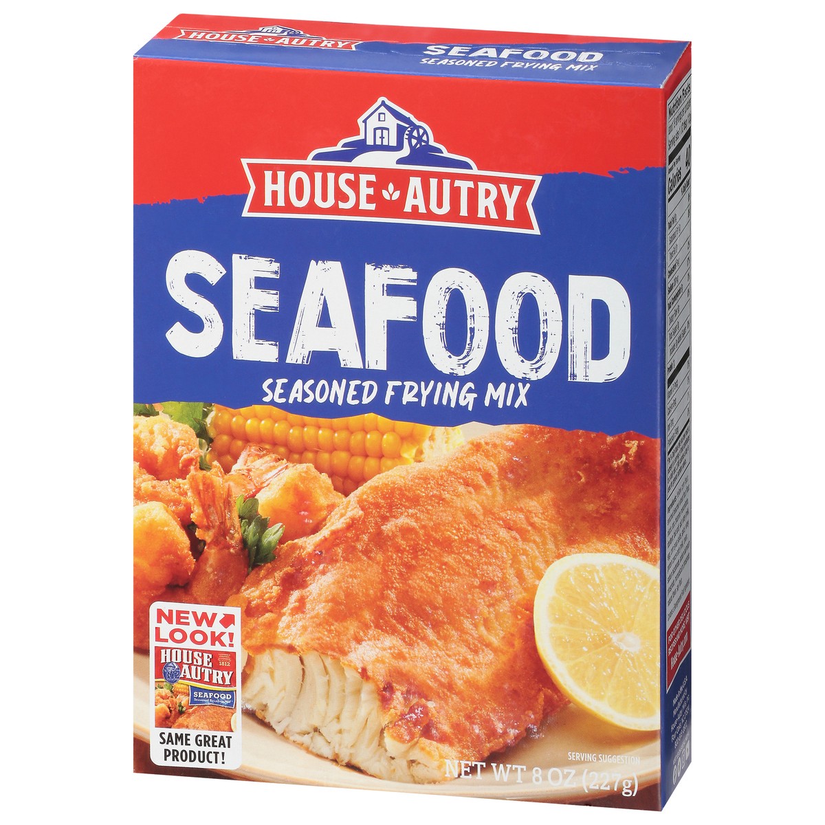 slide 2 of 9, House-Autry Seafood Seasoned Frying Mix 8 oz, 8 oz