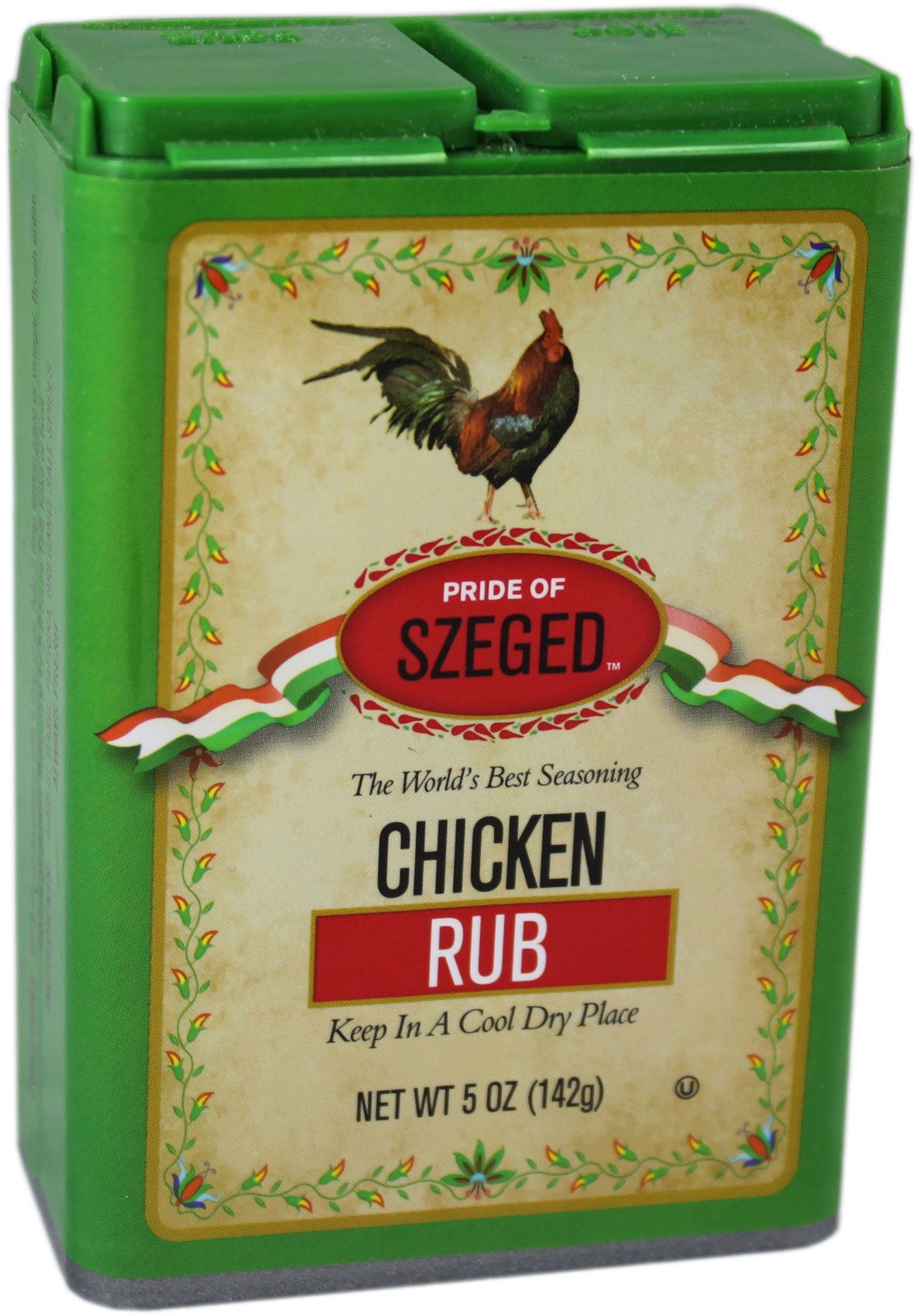 slide 1 of 4, Pride of Szeged Chicken Rub 5 oz, 5 oz