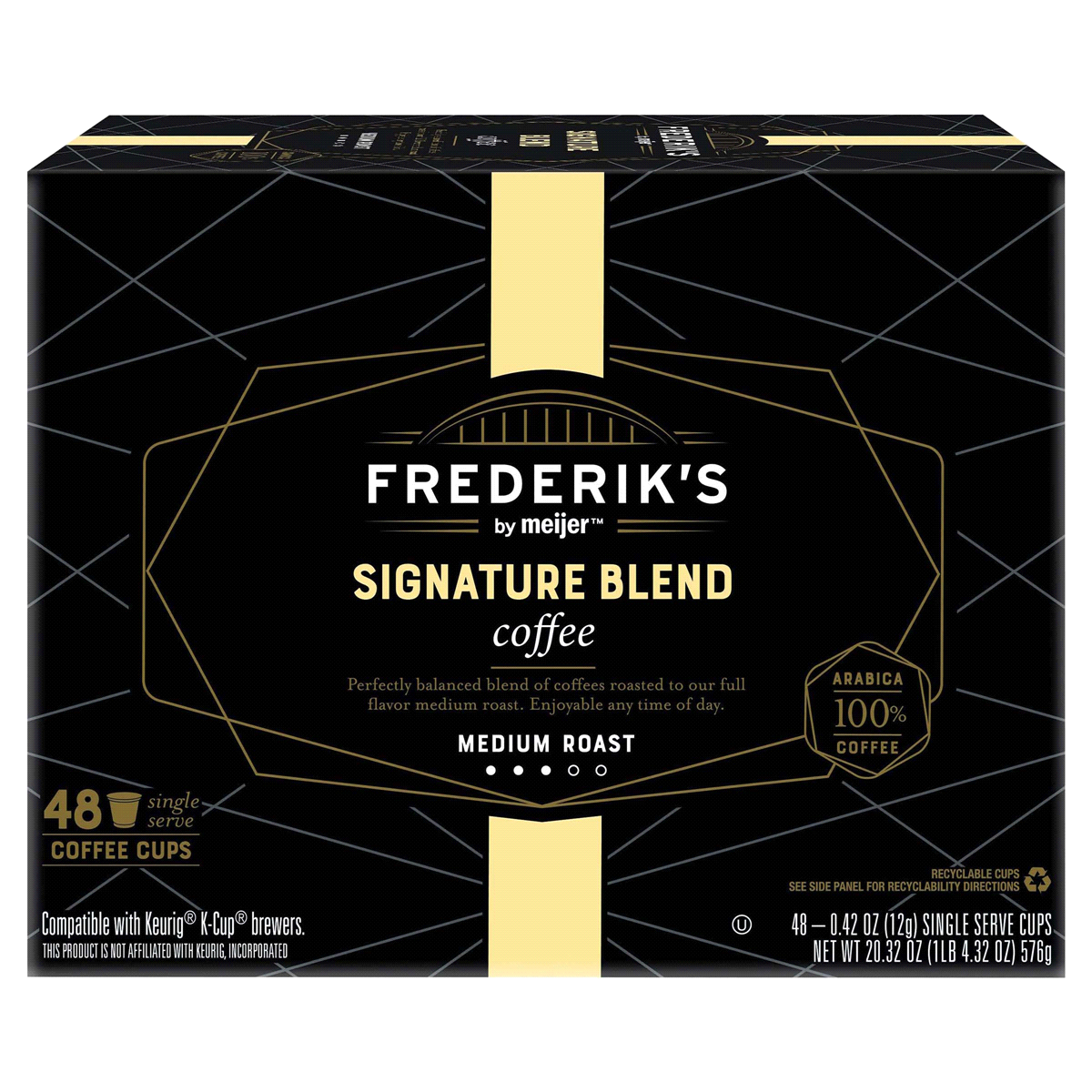 slide 1 of 5, Frederik's by Meijer Signature Blend Coffee Pods - 48 ct, 48 ct
