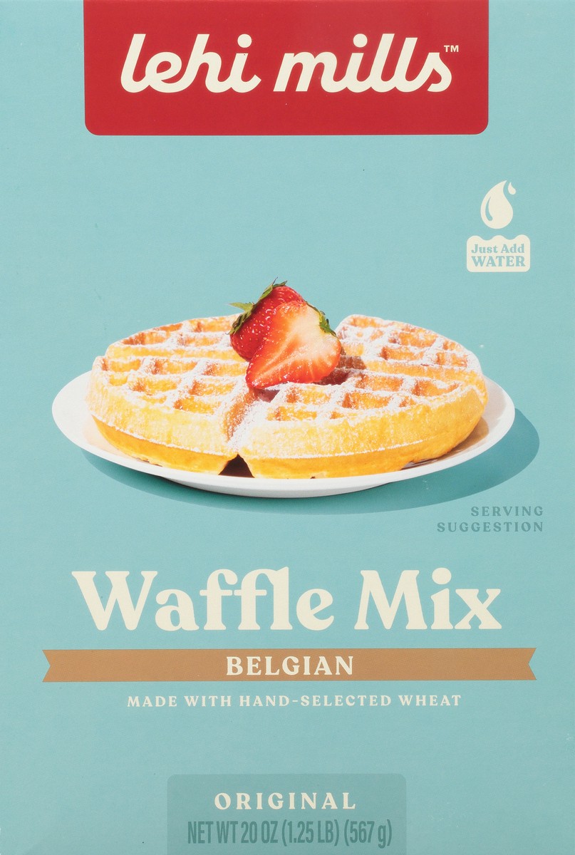 slide 6 of 9, Lehi Mills Original Belgian Waffle Mix 20 oz, 20 oz