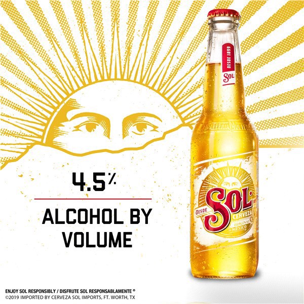 slide 5 of 17, Sol Cerveza Beer 11.2 fl oz, 12 oz