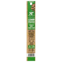 Righteous Felon Lemon Basil Pepper Turkey Stick