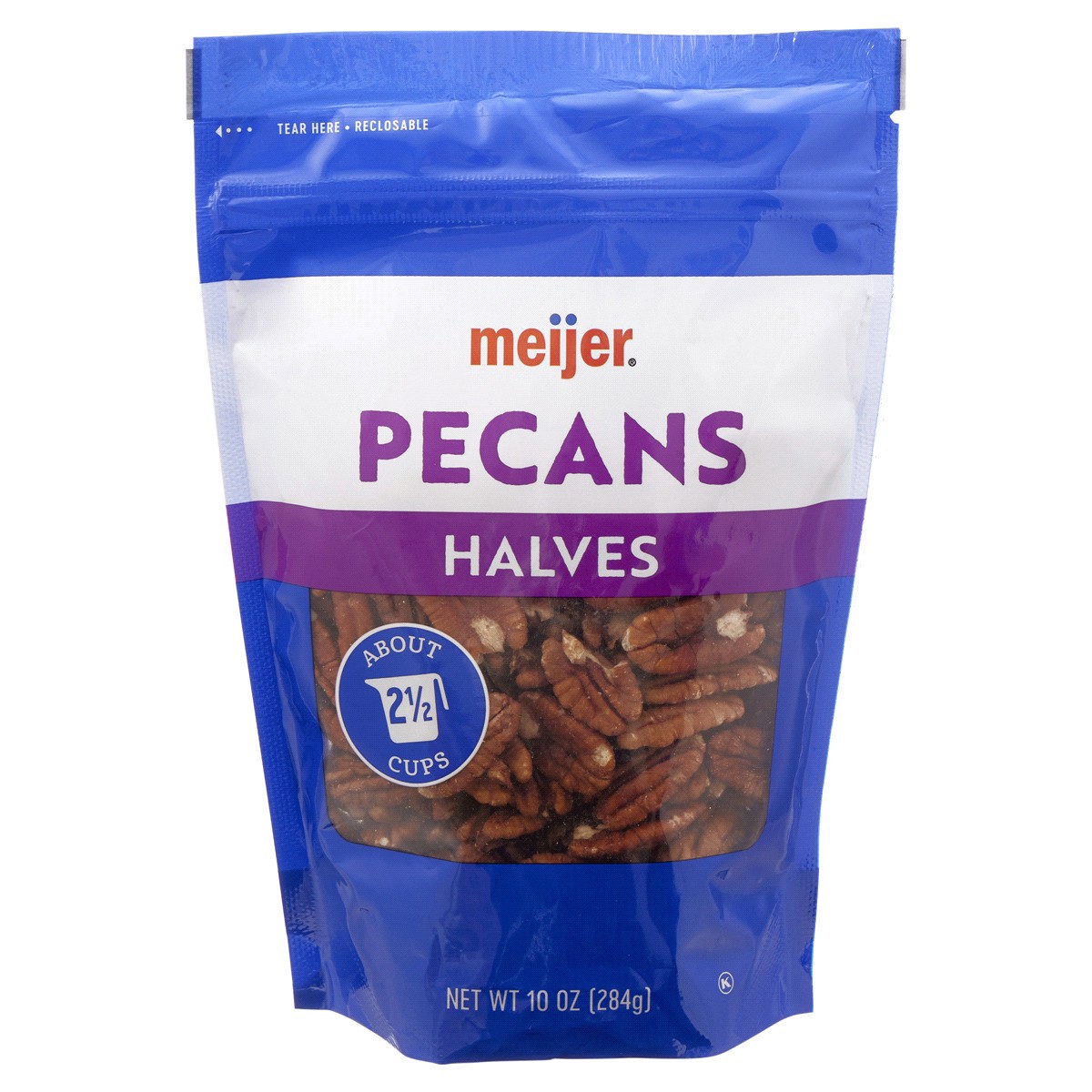 slide 1 of 25, Meijer Pecan Halves, 10 oz