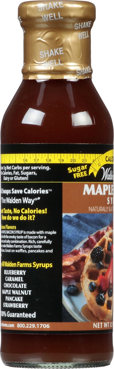 slide 9 of 11, Walden Farms Maple Bacon Syrup 12 fl oz, 12 oz