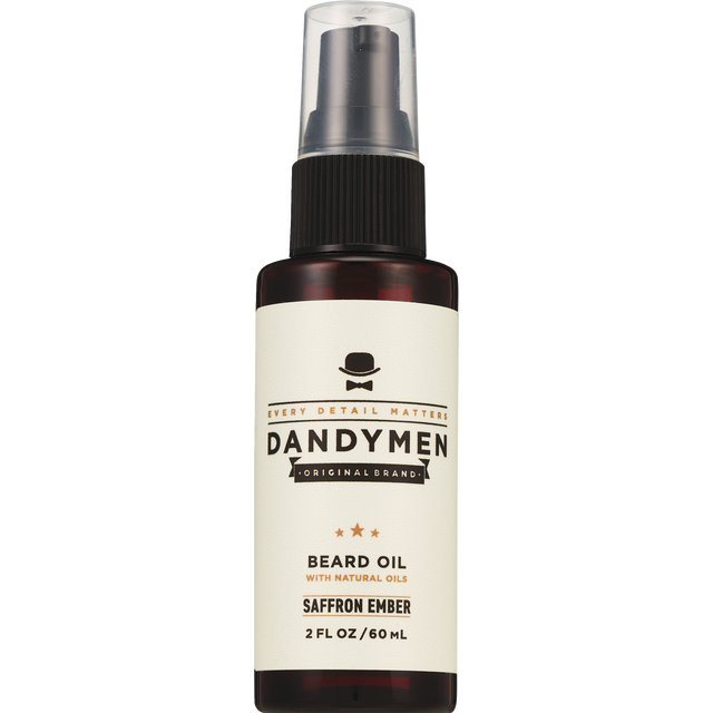 slide 1 of 1, Dandymen Beard Oil, Saffron Ember, 2 Oz, 2 oz