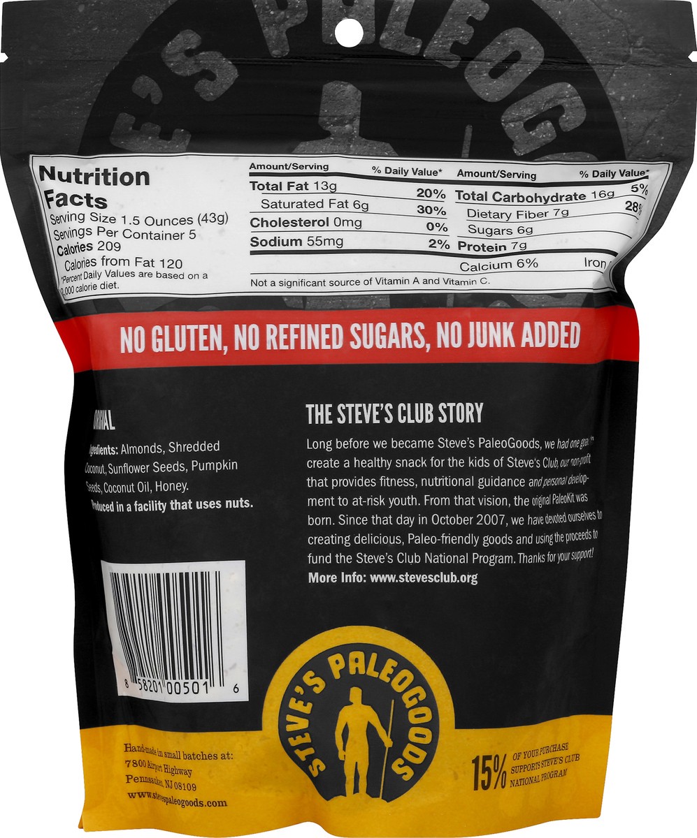 slide 3 of 6, Steves PaleoGoods Granola 7.5 oz, 7.5 oz