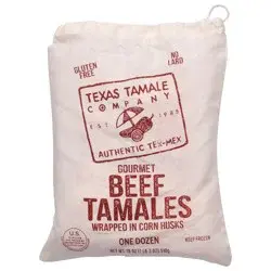 Texas Tamale Gourmet Beef Tamales 12 ea