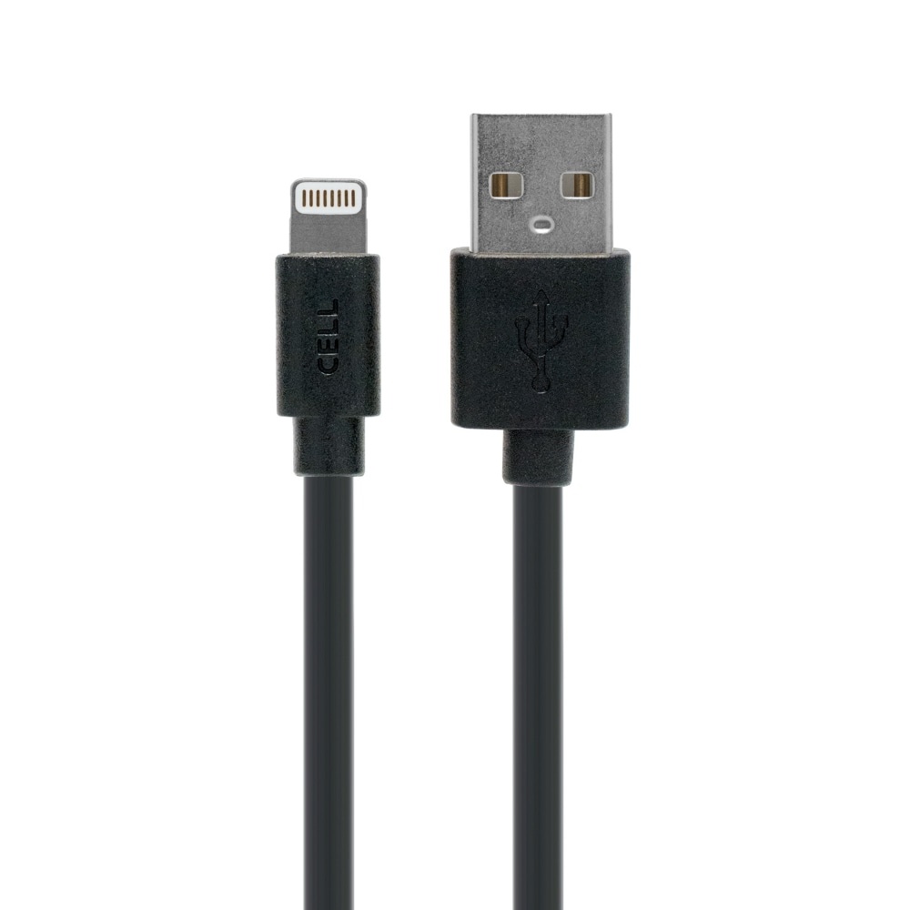 slide 1 of 1, Cellcandy Usb-To-Lightning Sync/Charge Cable For Iphone 5 - Purple - 4 Foot, 1 ct