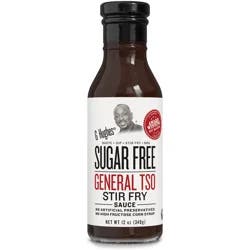 G Hughes Sugar Free Stir Fry General Tso Sauce 12 oz