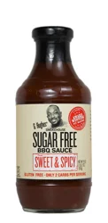 G Hughes Sugar Free Sweet & Spicy BBQ Sauce 18 oz