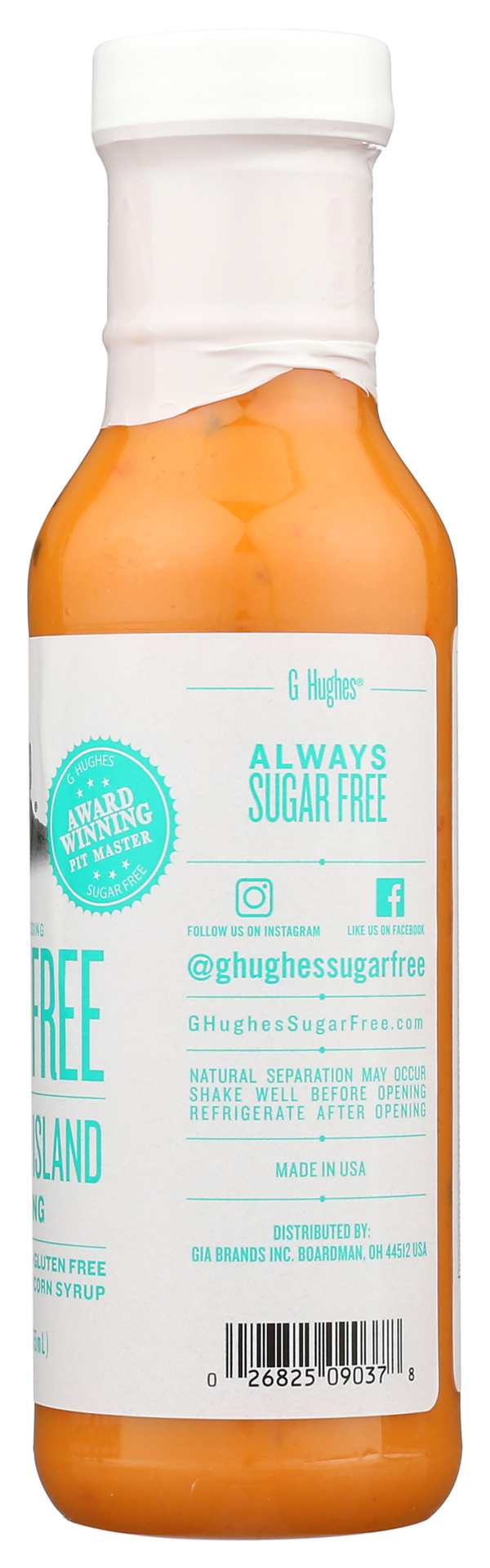 slide 3 of 3, G Hughes Sugar Free Thousand Island Dressing 12 fl oz, 12 fl oz