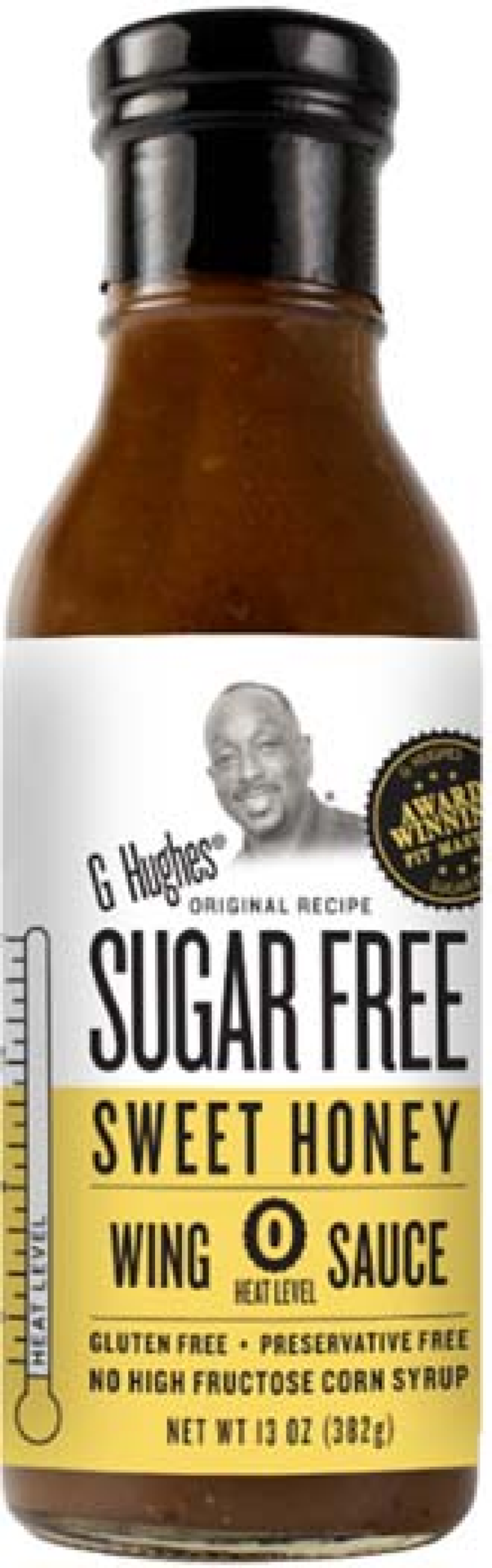 slide 1 of 1, G Hughes Sauce Wing Sweet Honey, 12 oz