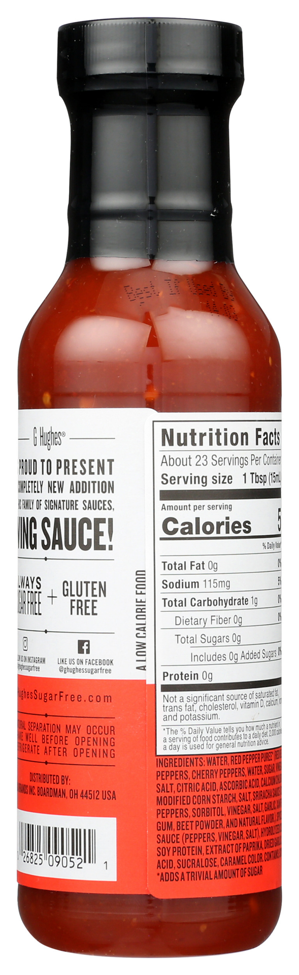 slide 2 of 2, G Hughes Sauce Wing Thai Chili - 12 oz, 12 oz