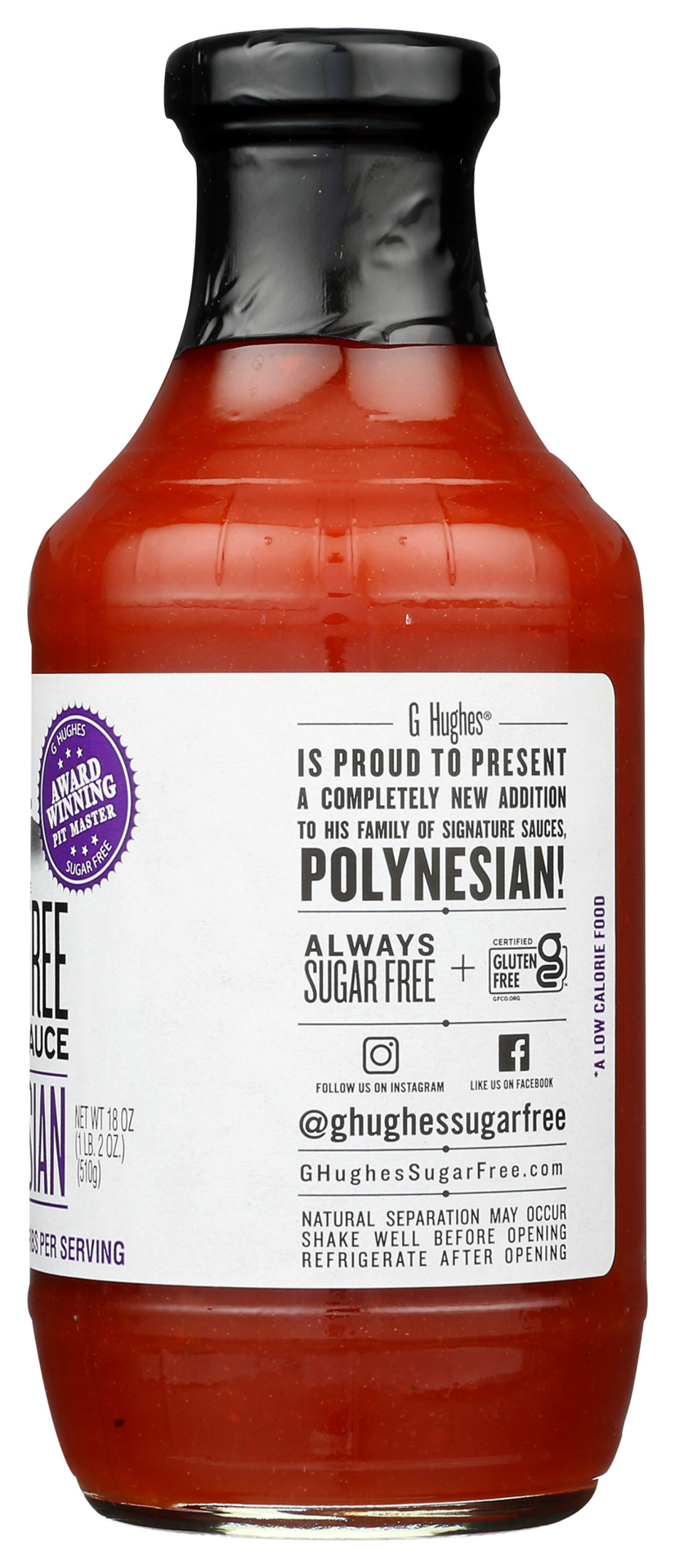 slide 3 of 3, G Hughes Dipping Sauce Polynesian, 18 oz