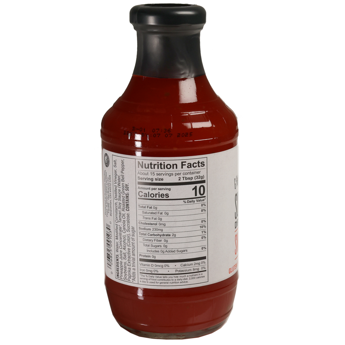 slide 2 of 2, G Hughes Sugar Free Sweet & Sauce Dipping Sauce - 17 oz, 17 oz