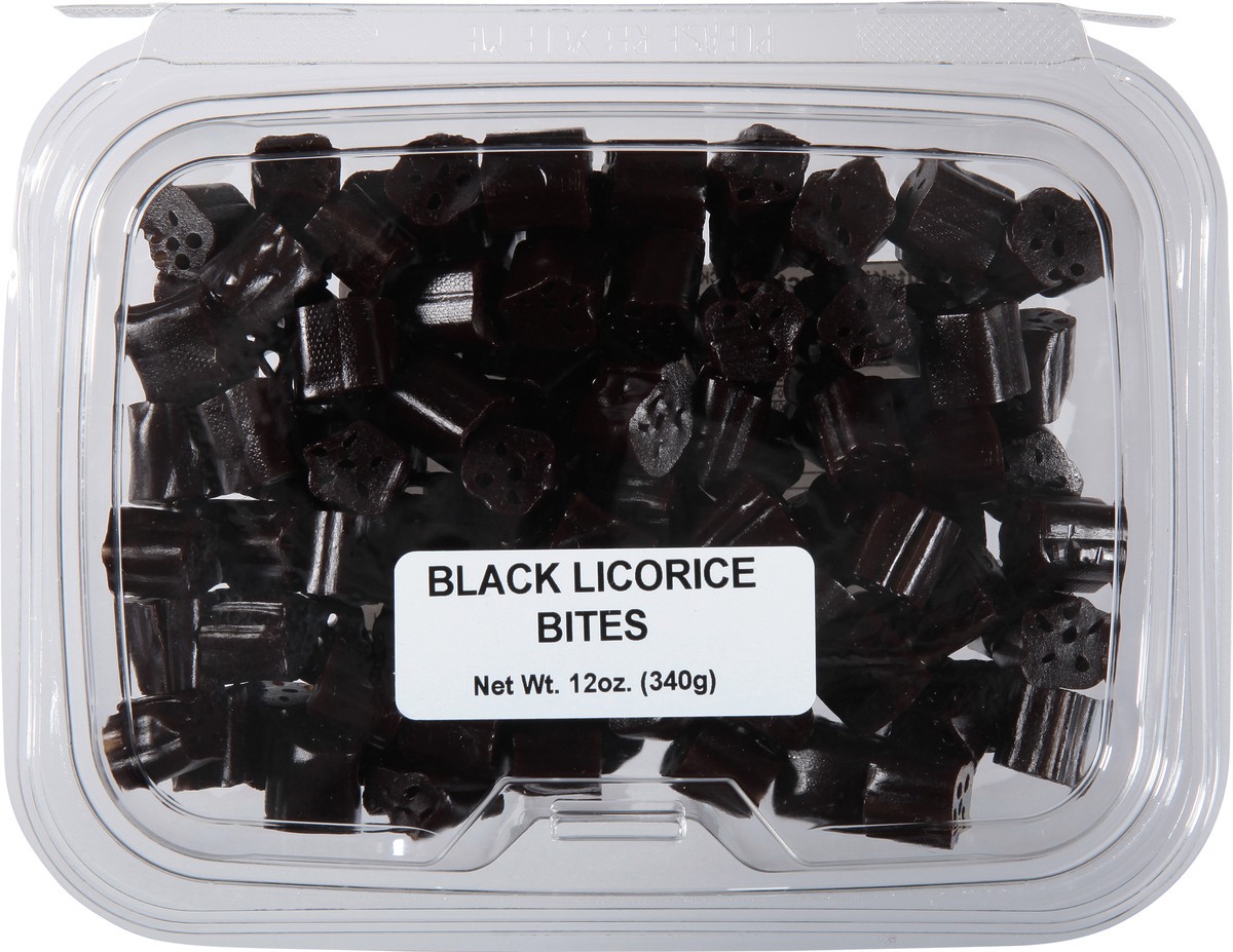 slide 3 of 9, JLM Manufacturing Black Licorice Bites 12 oz, 12 oz