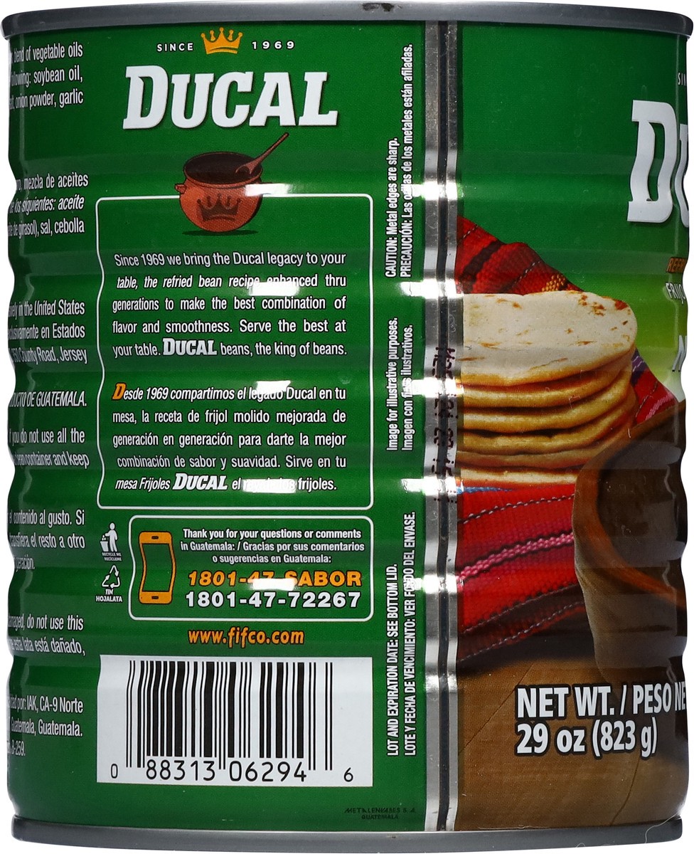 slide 3 of 12, Ducal Refried Black Beans 29 oz, 29 oz