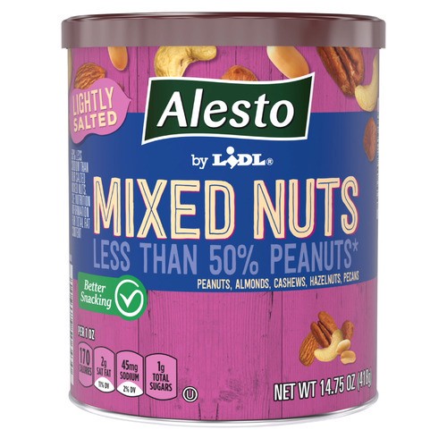 slide 1 of 1, Alesto mixed nuts, 14.75 oz