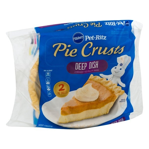slide 1 of 3, Pillsbury Deep Dish Pie Crusts 2 ea Bag, 2 ct