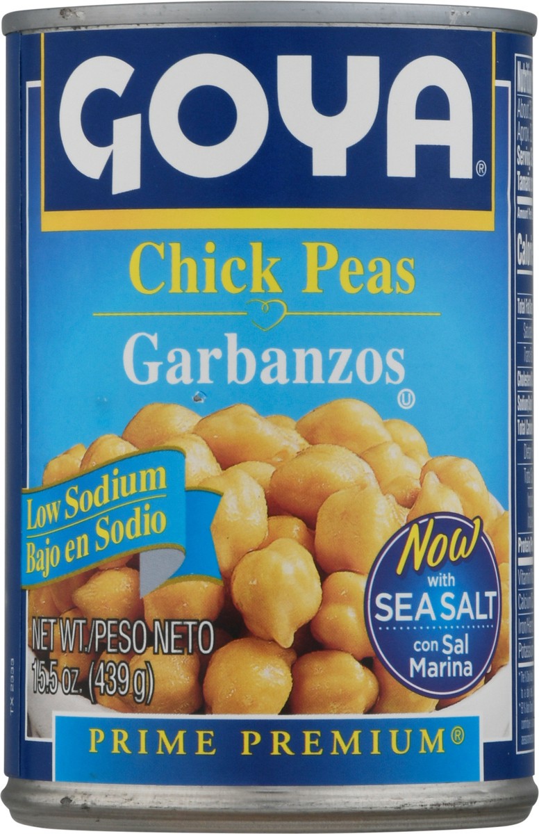 slide 6 of 9, Goya Prime Premium Garbanzos Low Sodium Chick Peas 15.5 oz, 15.5 oz