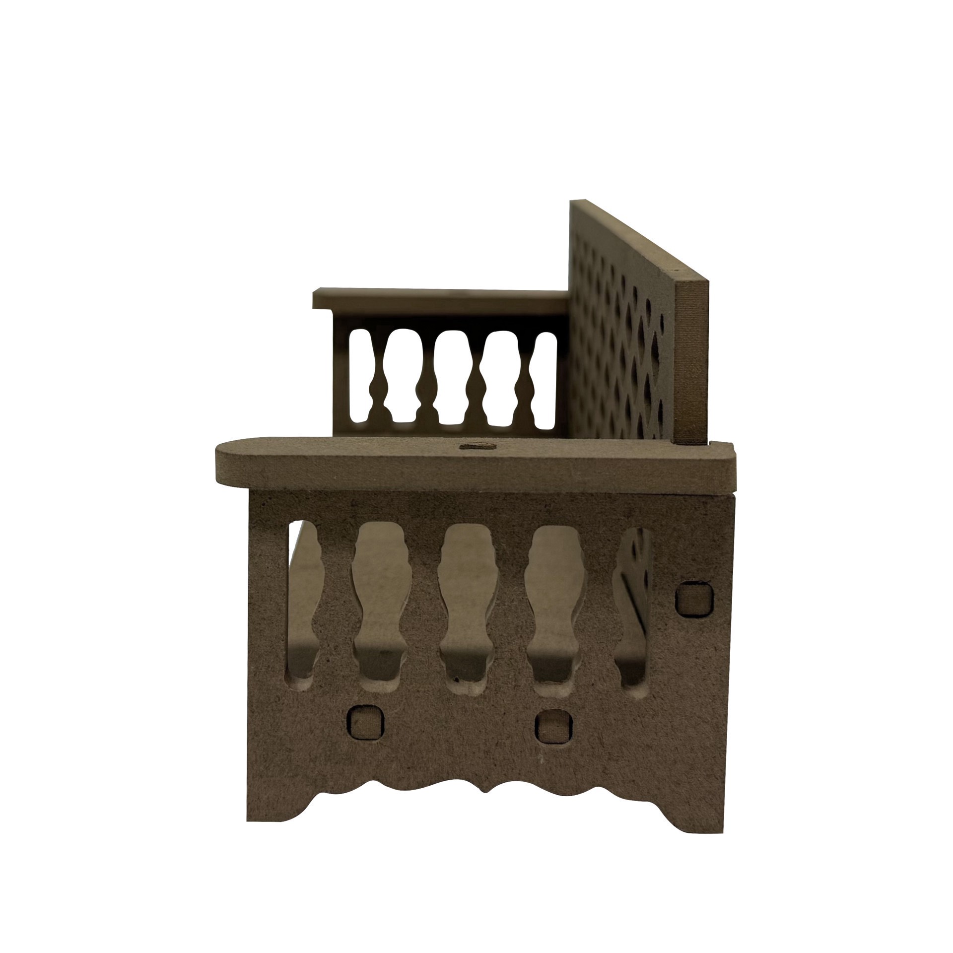 slide 3 of 4, Miniature Bench By Make Market, 7.5 in x 2.9 in x 3.1 in