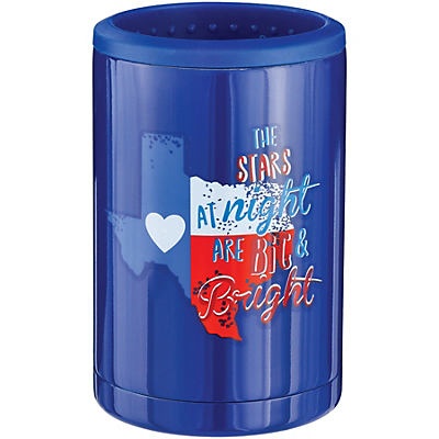 slide 1 of 1, Haven & Key Texas Stars At Night Blue Summer Can Cooler, 1 ct