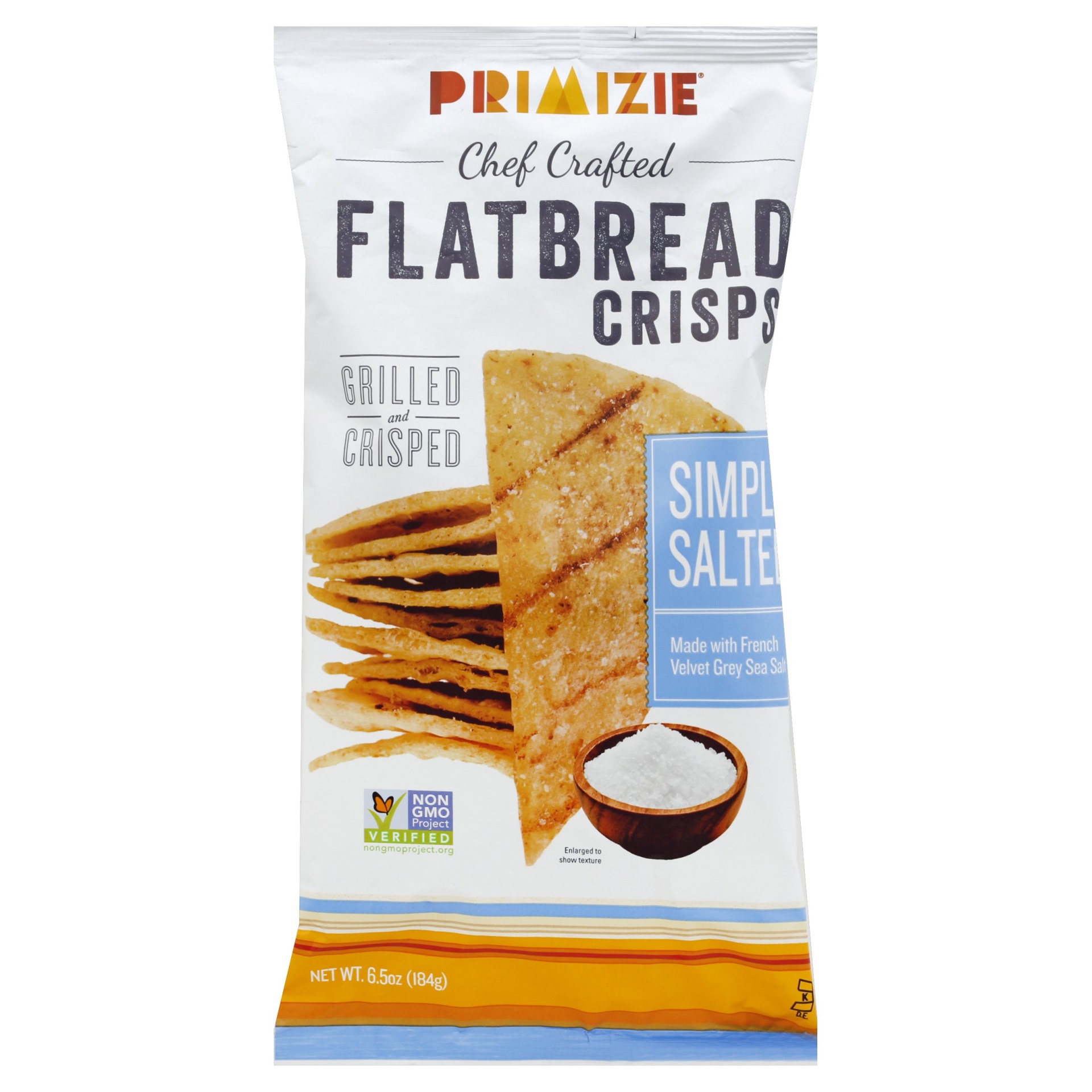 slide 1 of 5, Primizie Thick Cut Simply Salted Crispbreads, 6.5 oz