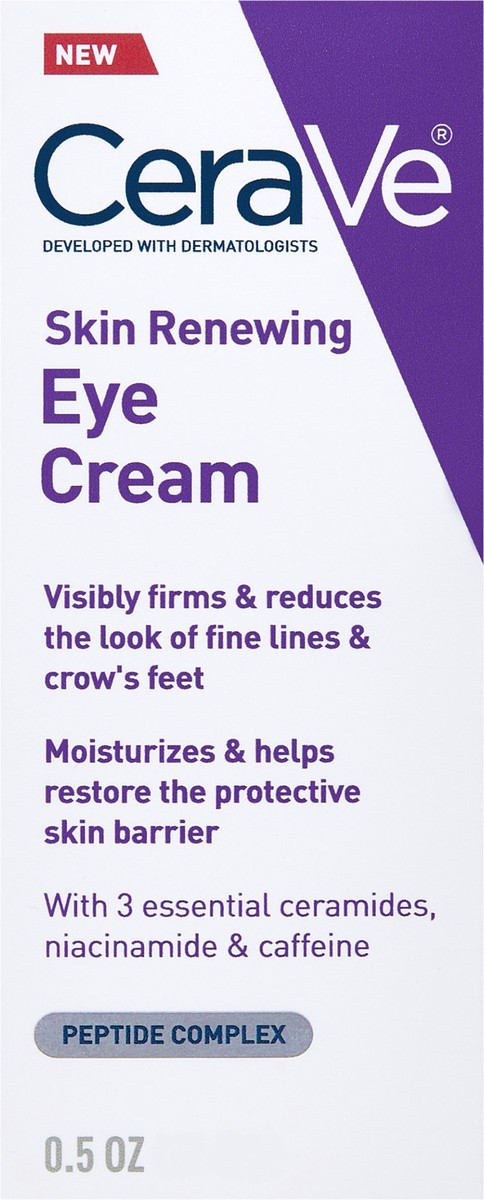 slide 5 of 7, CeraVe Skin Renewing Eye Cream 0.5 oz, 0.5 oz
