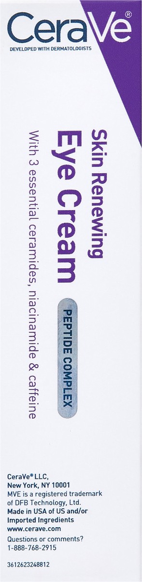 slide 4 of 7, CeraVe Skin Renewing Eye Cream 0.5 oz, 0.5 oz