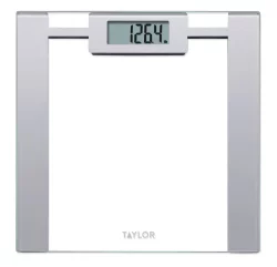 Taylor Glass Bathroom Scale - Clear