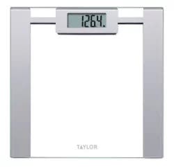 Taylor Glass Bathroom Scale - Clear