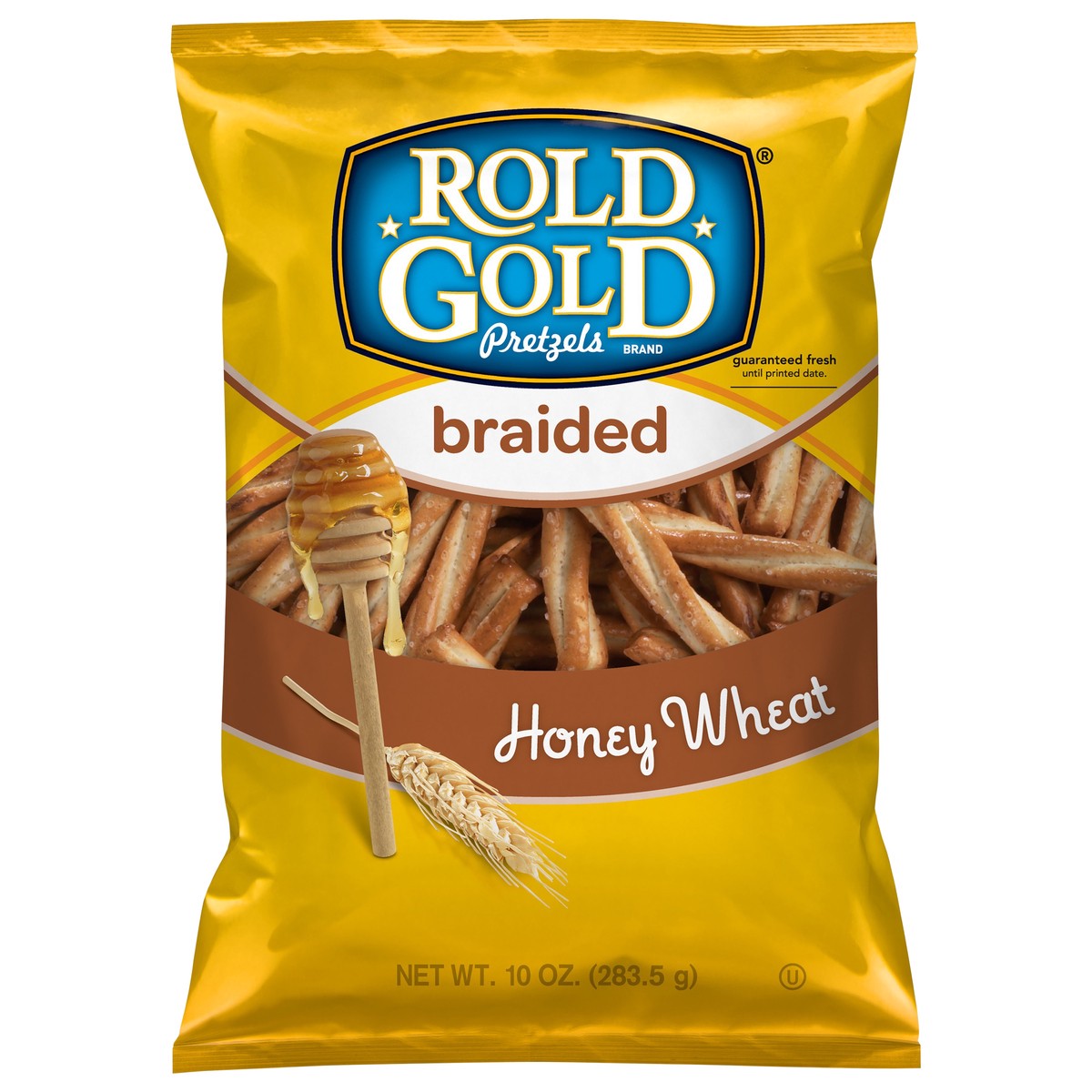 slide 1 of 6, Rold Gold Pretzels Braided Honey Wheat 10 Oz, 10 oz