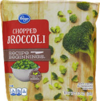 slide 1 of 1, Kroger Recipe Beginnings Frozen Chopped Broccoli, 12 oz