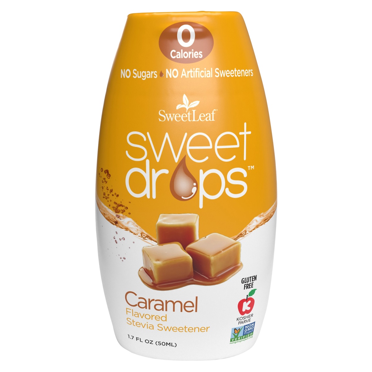 slide 8 of 8, SweetLeaf Sweet Drops Caramel Stevia Sweetener, 1.7 fl oz