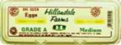 slide 1 of 1, Hillandale Farms Medium White Eggs, 1 ct