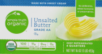 slide 1 of 1, Simple Truth Organic Unsalted Butter, 16 oz