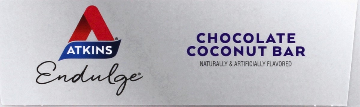 slide 9 of 9, Atkins Nutritional Chocolate Coconut Bar, 14.1 oz
