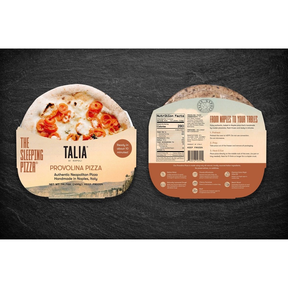slide 2 of 4, Talia di Napoli Provolina Frozen Pizza, 14.1 oz