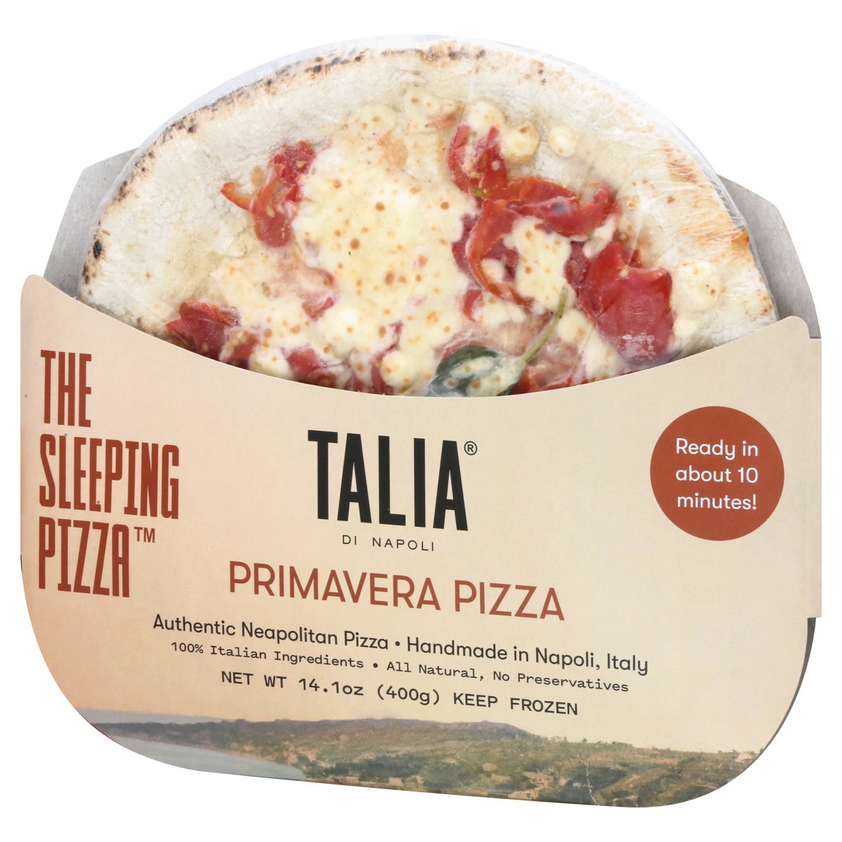 slide 9 of 9, Talia Di Napoli Primavera Pizza 14.1 oz, 14.1 oz