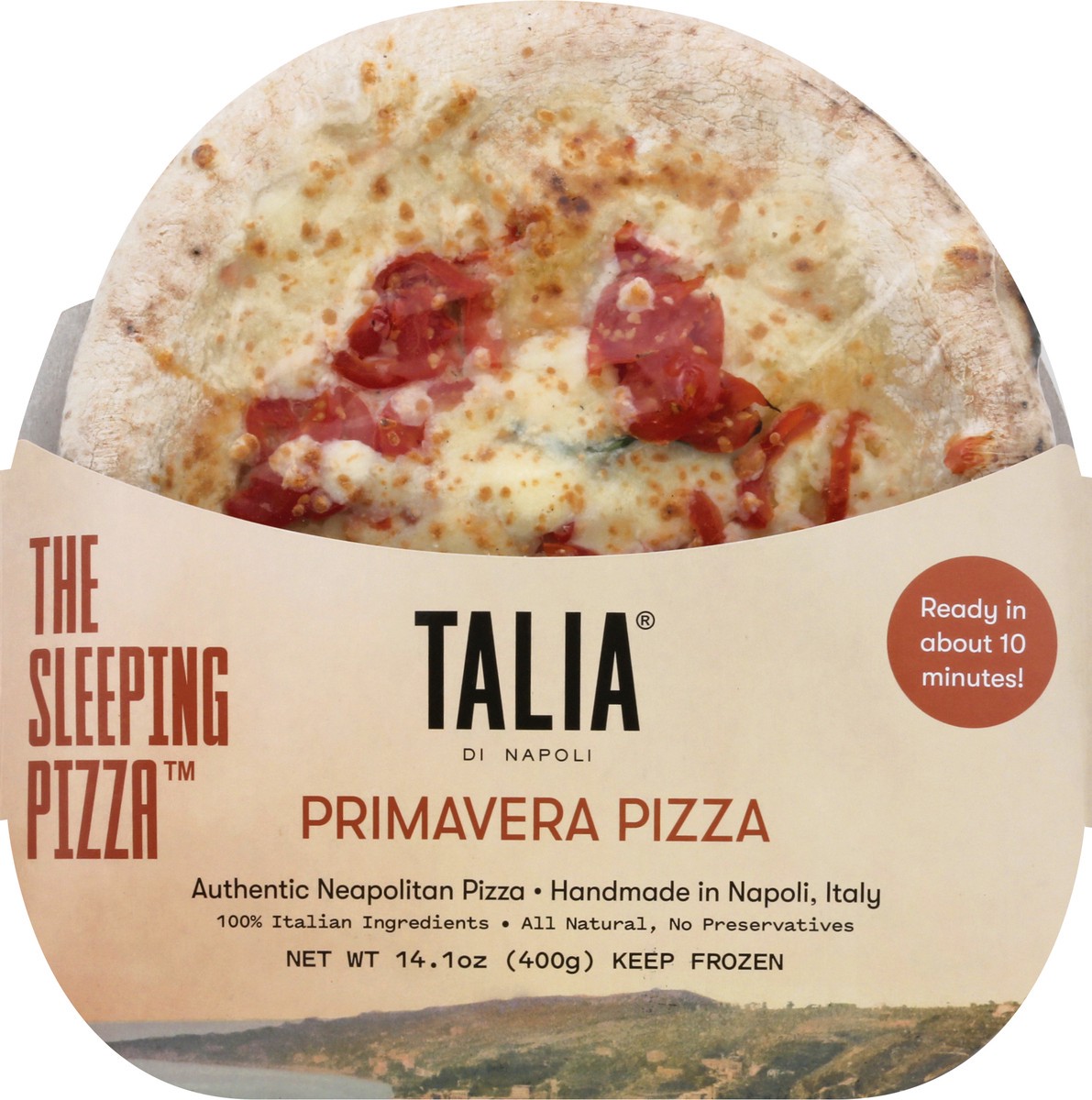 slide 4 of 9, Talia Di Napoli Primavera Pizza 14.1 oz, 14.1 oz