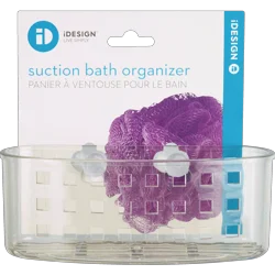 InterDesign Suction Bath Caddy - Clear